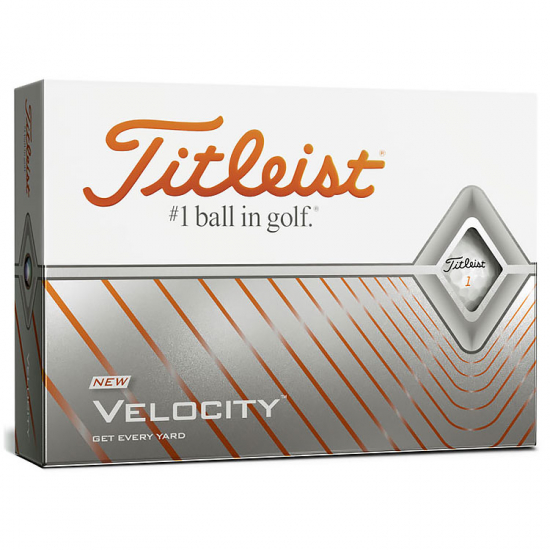 Titleist Velocity Logoballer i gruppen Golfhandelen / Golfballer  / Logoballer hos Golfhandelen Ltd (Velocity Logo)